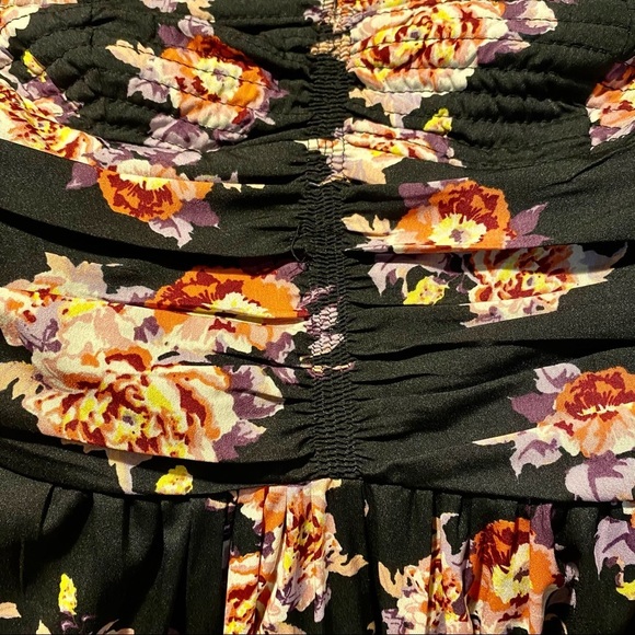 Revolve Floral Wide Leg Strapless Jumpsuit - Picture 13 of 14